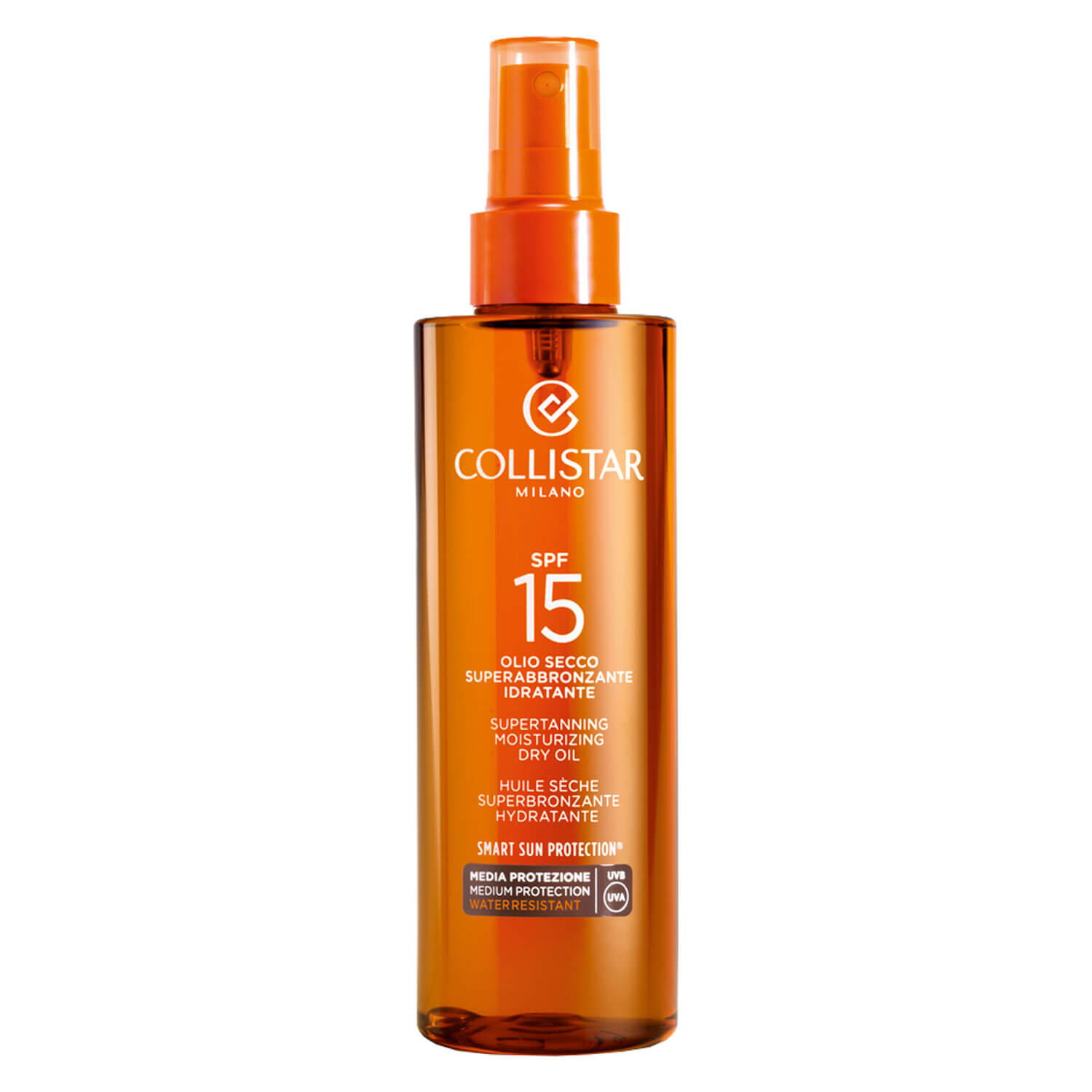 Collistar Cs Sun – Supertanning Moisturizing Dry Oil Spf15 200ml