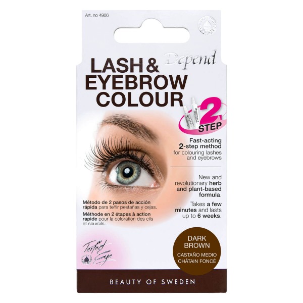 Image of Perfect Eye - Lash and Eyebrow Color Dark Brown
