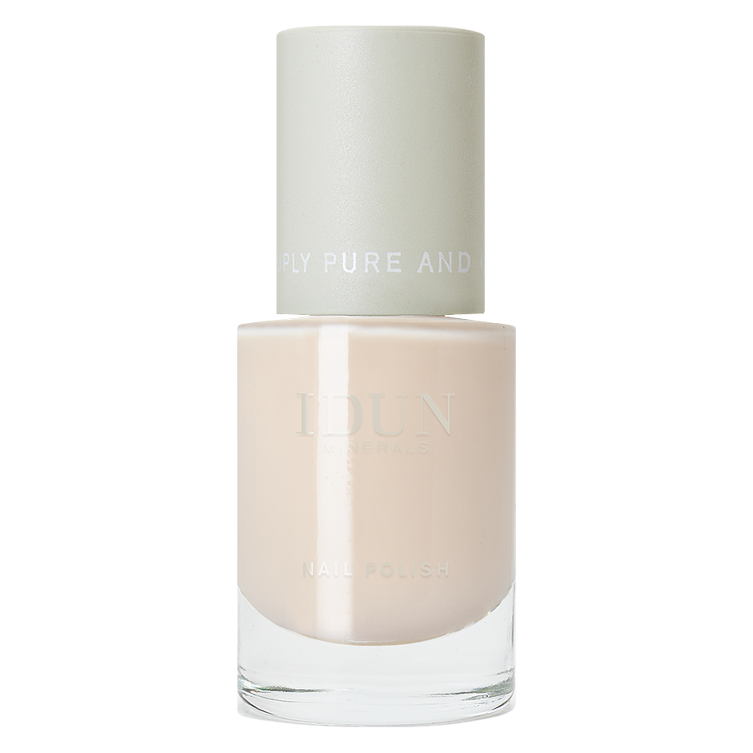 Idun Minerals Idun Nails – Nail Polish Sandsten Ivory Cream 11ml