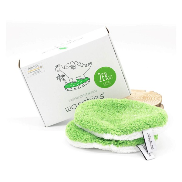 Image of Waschies Kidsline - Waschpads für Babys und Kinder Grün Special-Edition