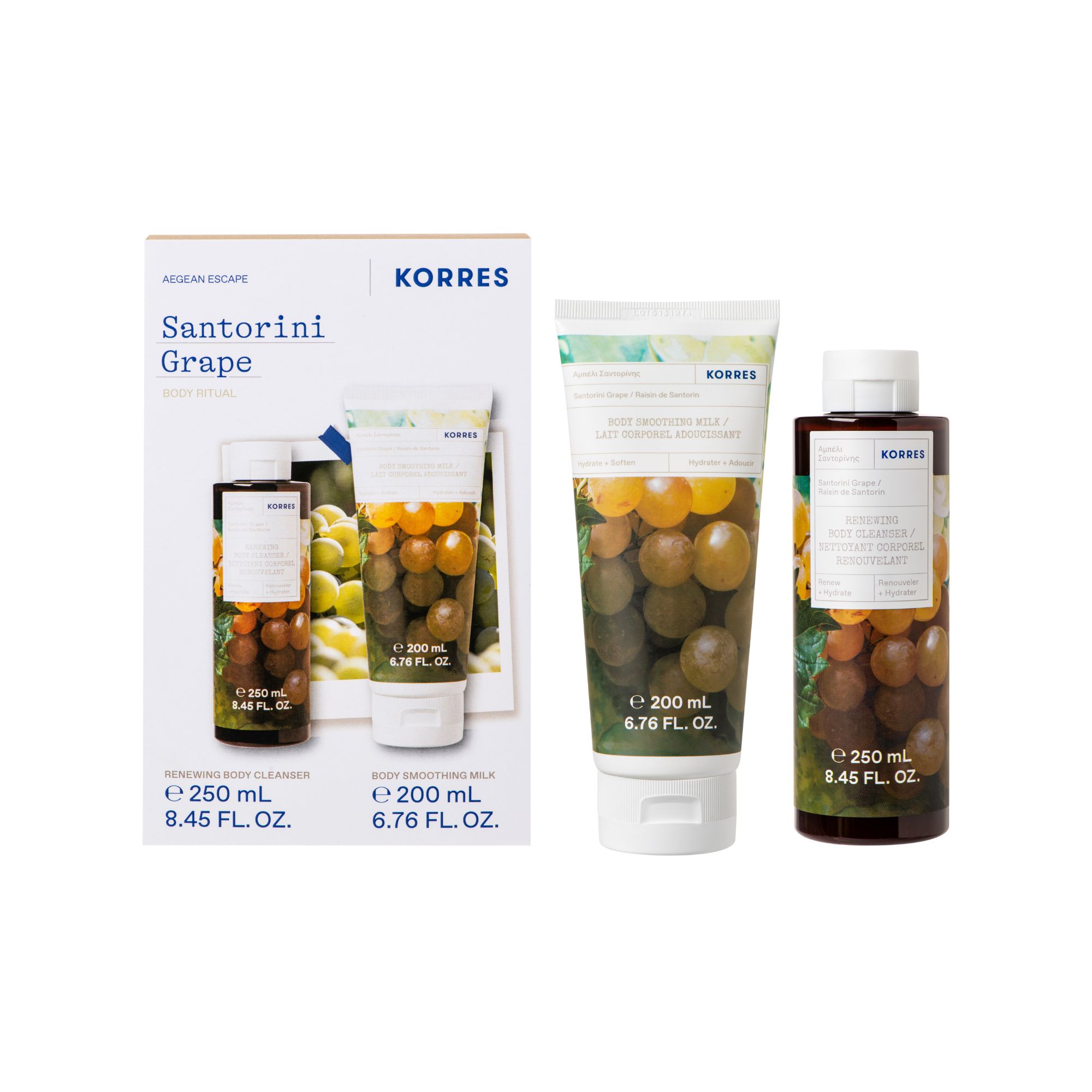Korres Care - Santorini Grape Körperpflegeritual-Set 1x