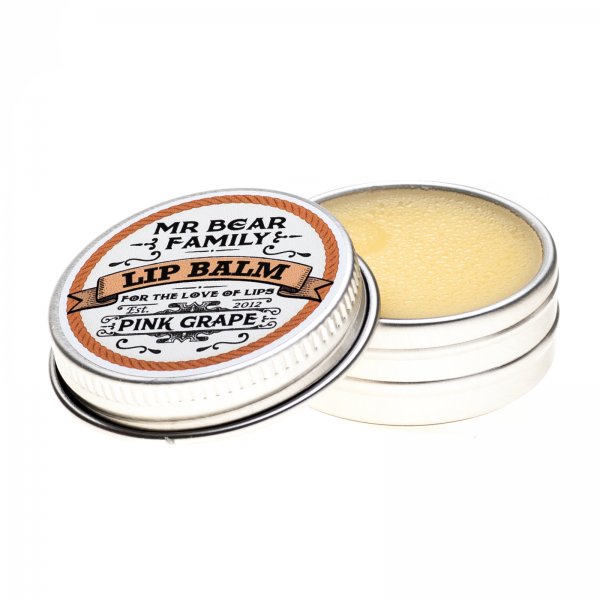 Mr. Bear Family – Pink Grape Lip Balm 15ml