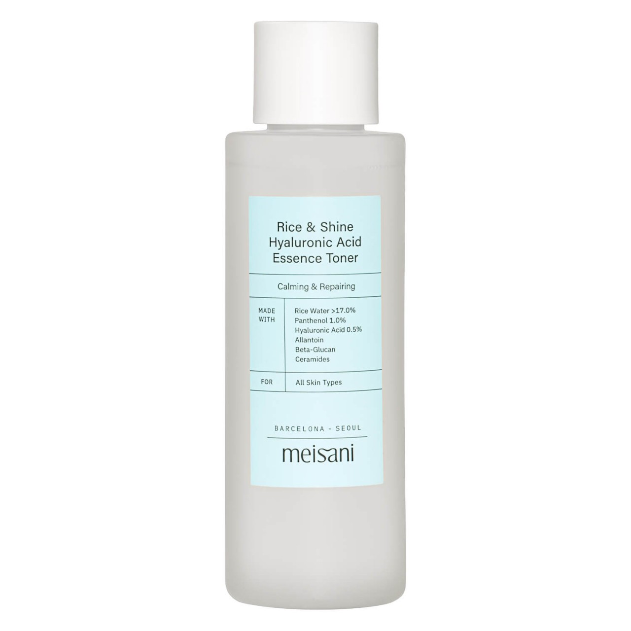 meisani Rice & Shine Hyaluronic Acid Essence Toner