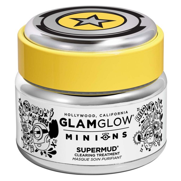 Image of GlamGlow Mask - SUPERMUD Clearing Treatment Minions Edition