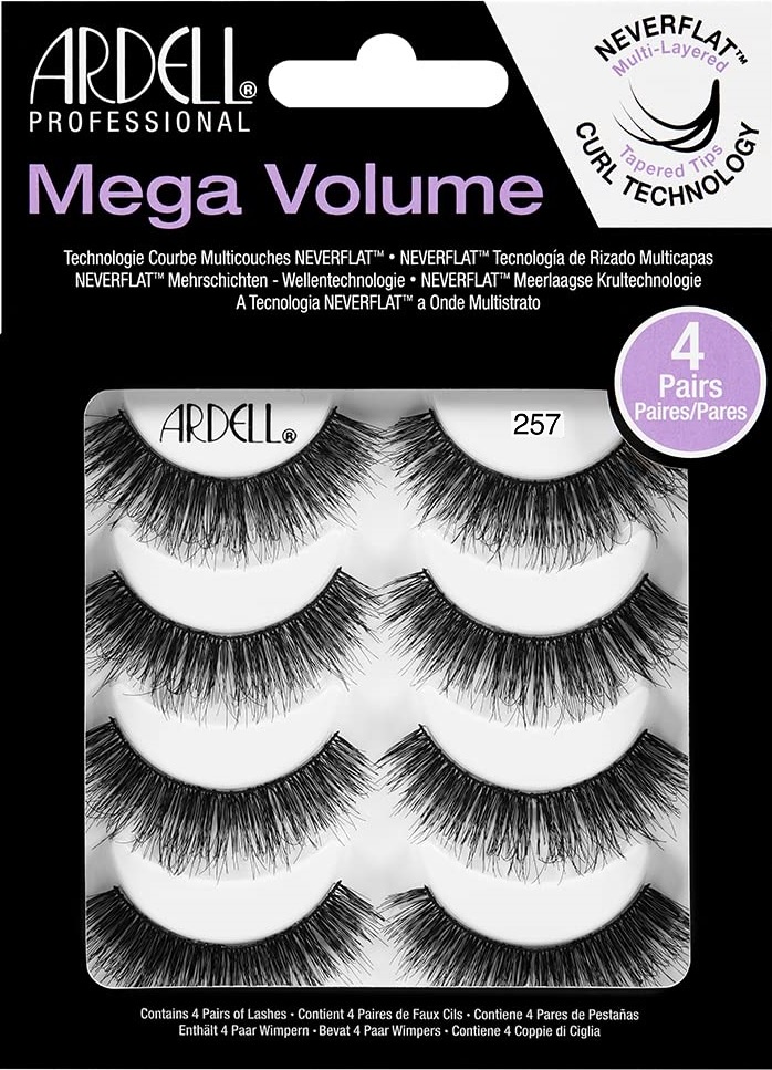 Ardell False Lashes - Mega Volume 257 Multipack 4x