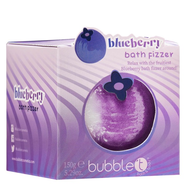 Image of bubble t - Blueberry Bath Fizzer
