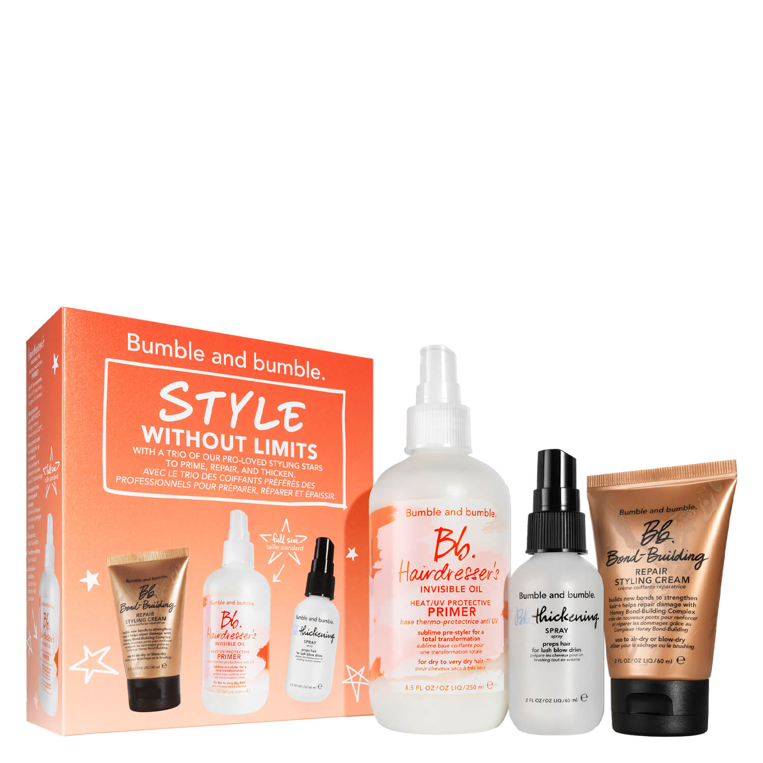 Bumble And Bumble. Bb. Hairdresser’s Invisible Oil – Style Without Limits Kit