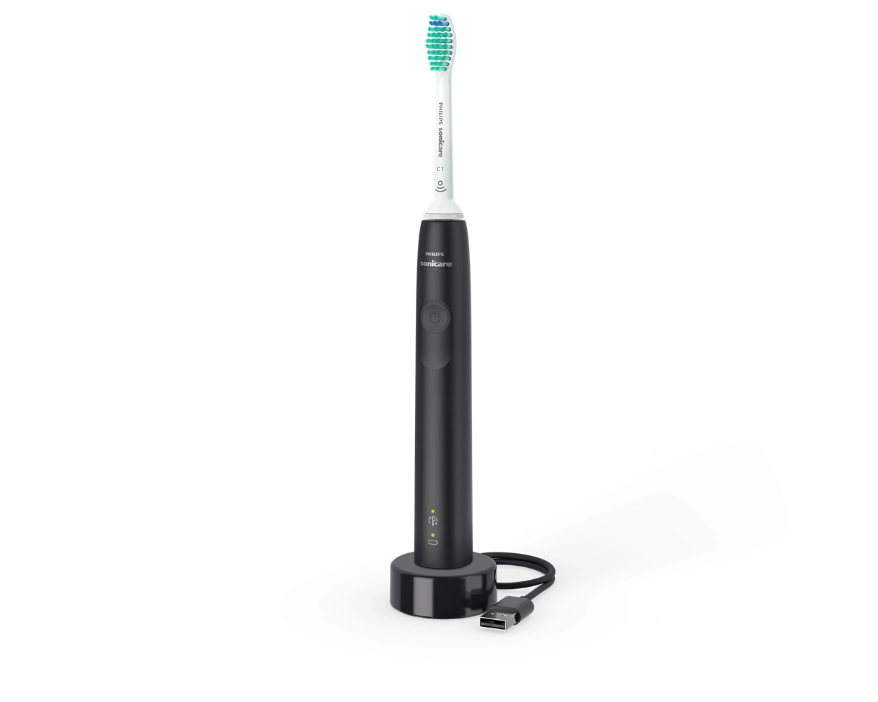 Philips Sonicare - 3100 Series Elektrische Schallzahnbürste - Schwarz 1x