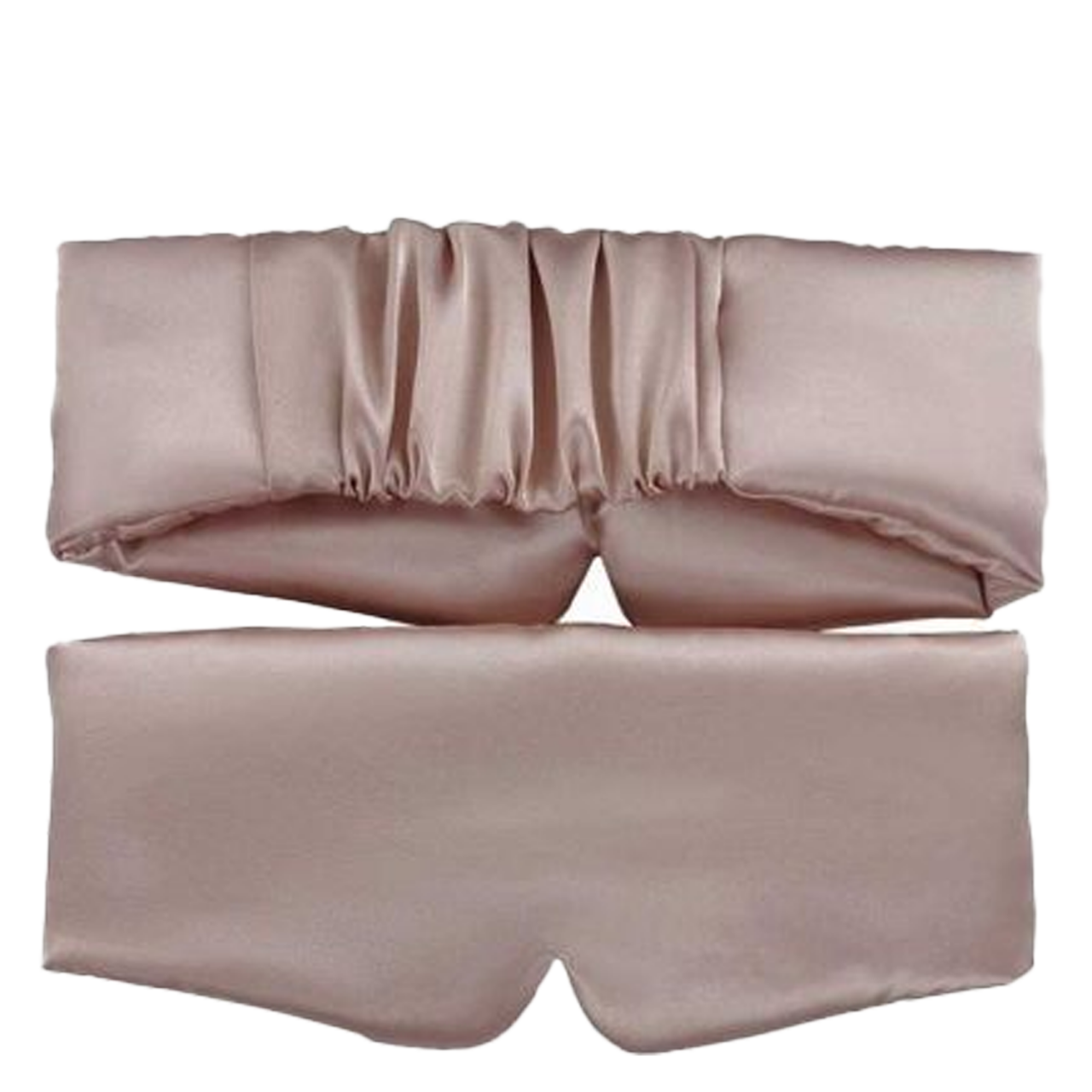 Beldura - Satin Schlafmaske Rosa