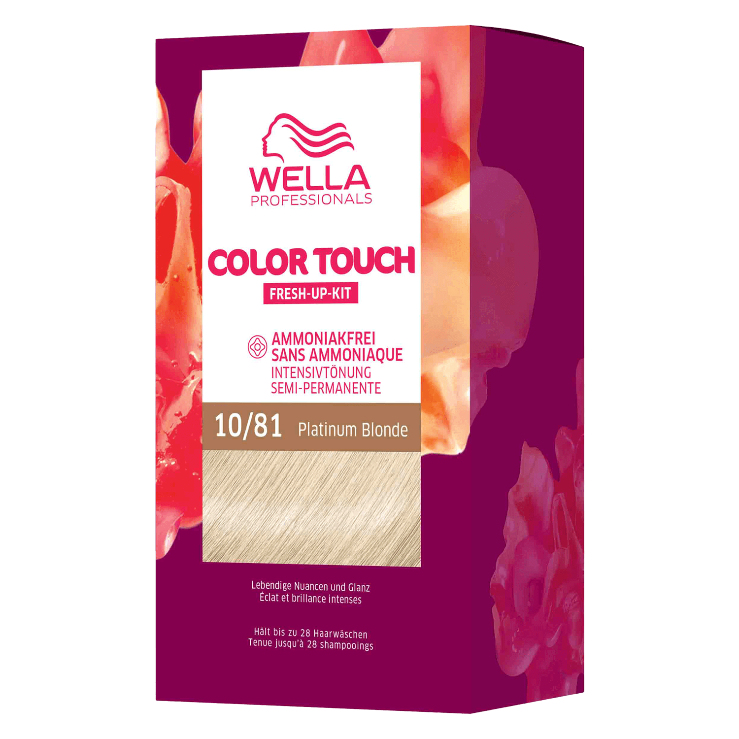 Wella Ct – Fresh Up Kit Pure Naturals 10/81 Platinum Blonde