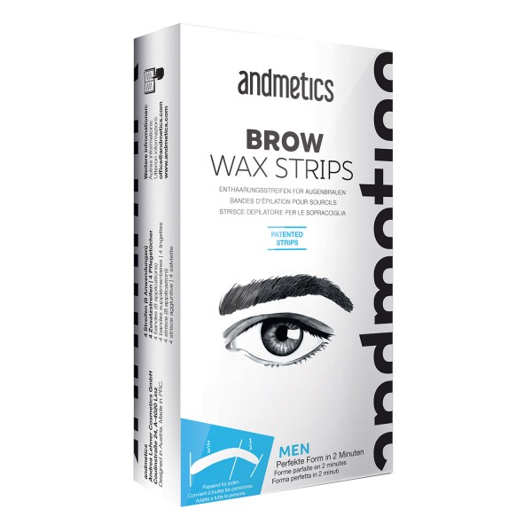 Image of andmetics - Brow Wax Strips Men