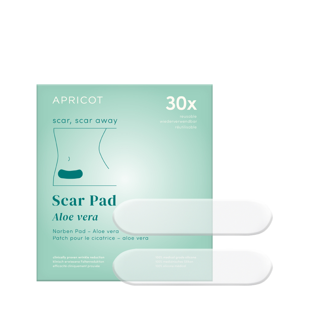 Apricot – Wiederverwendbares Narben Pad Scar Scar Away – 2 Stk. 2x