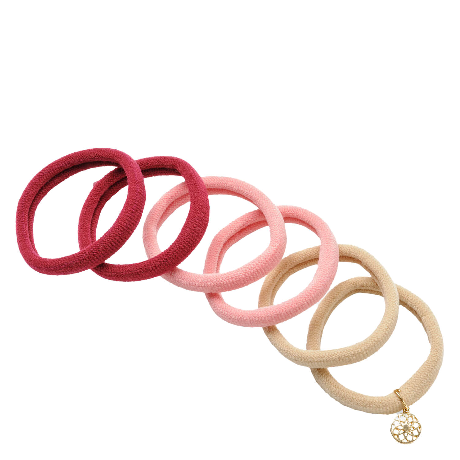 Trisa Body Mind And Soul Haargummi Yoga Soft Beige 6x