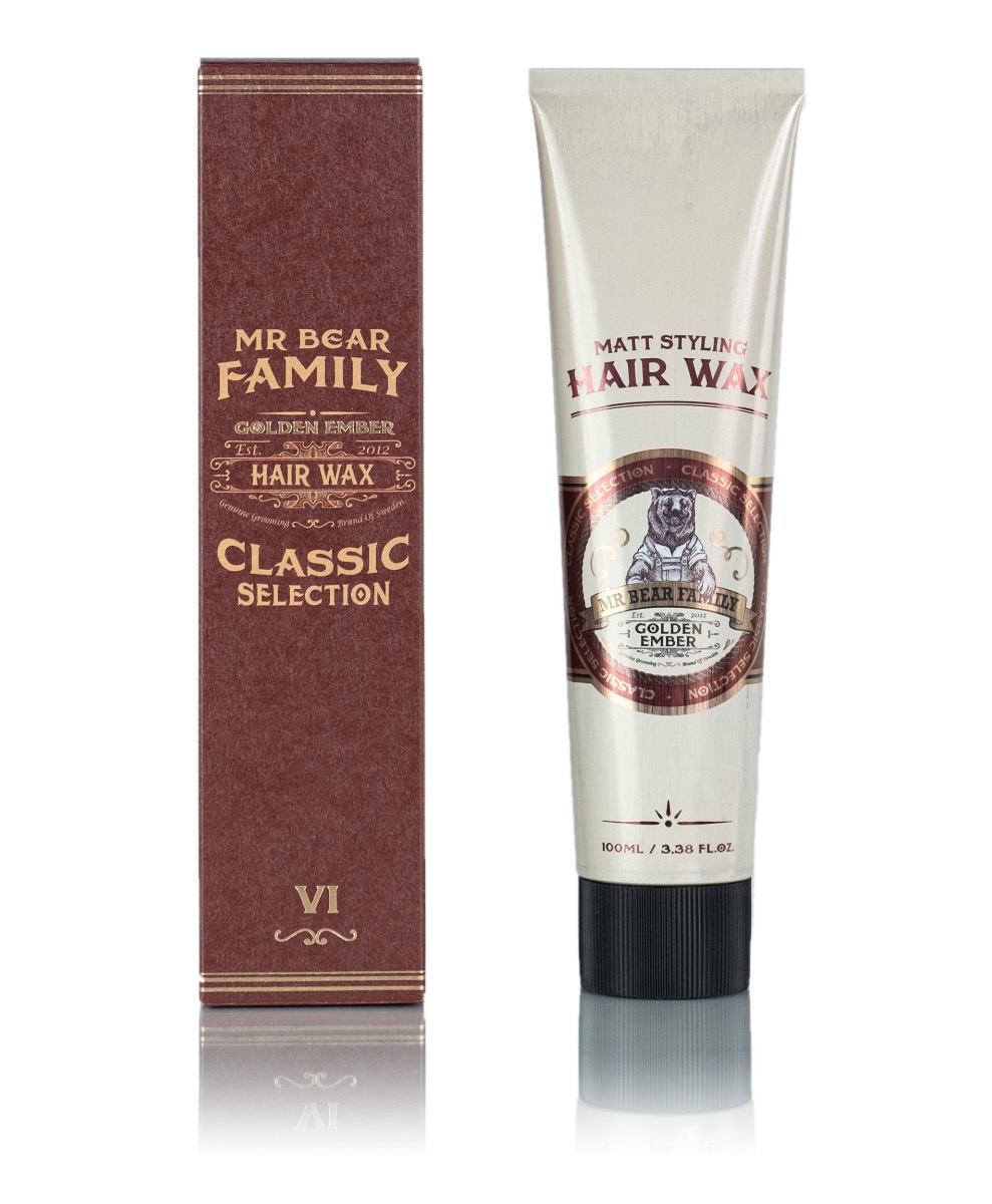 Mr. Bear Family Golden Ember – Hair Wax 100ml
