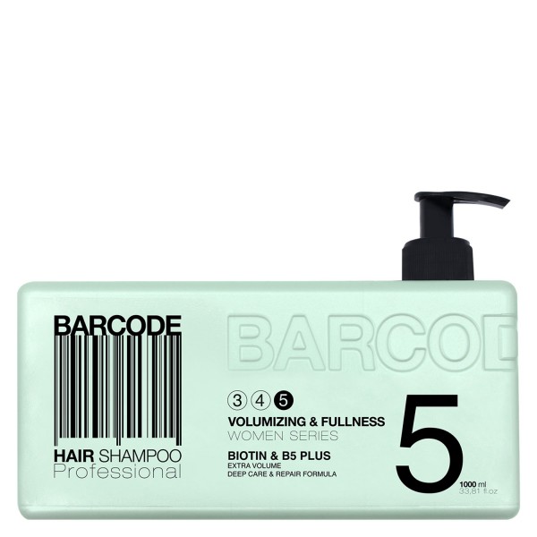 Image of Barcode Women Series - Hair Shampoo Voluminizing Fullness