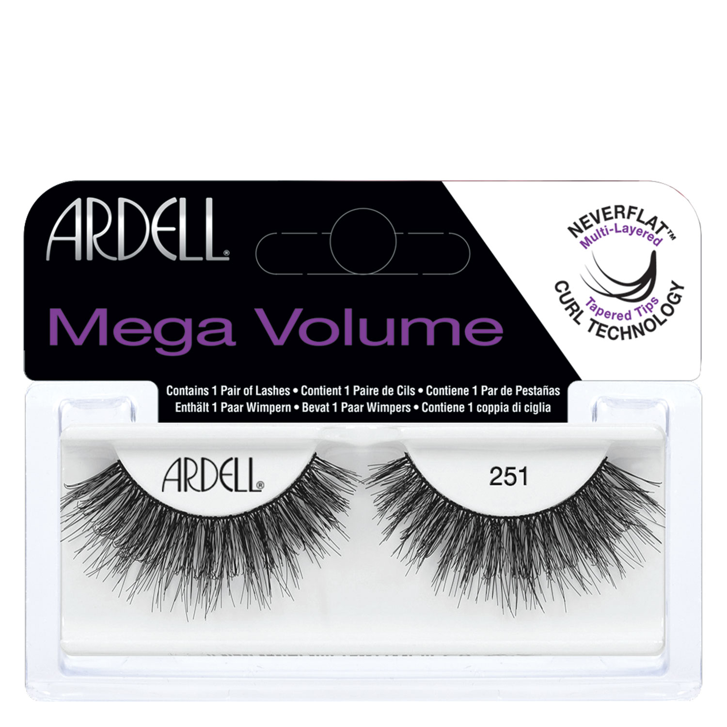 Ardell False Lashes – Mega Volume 251 1x