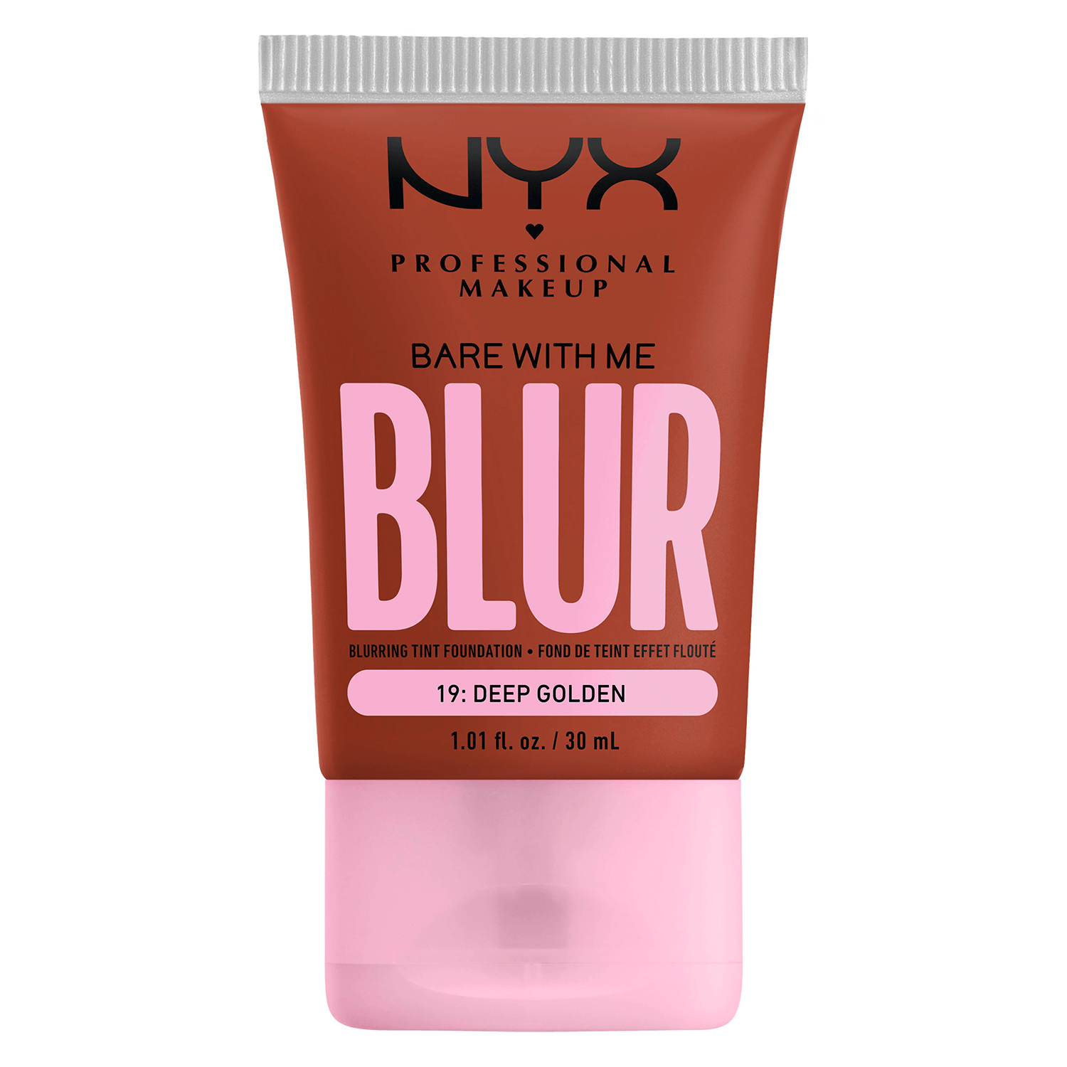 Nyx Professional Makeup Bare With Me – Blur Tint Foundation Deep Golden 19 30ml