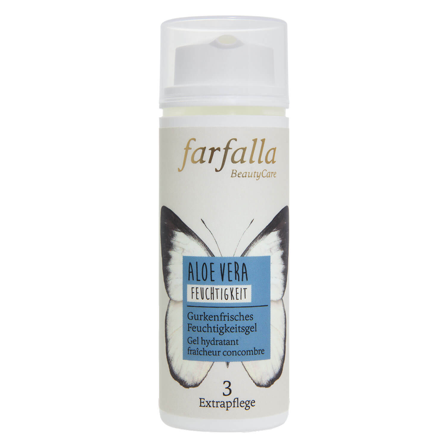 Farfalla Aloe Vera - Gurkenfrisches Feuchtigkeitsgel 50ml