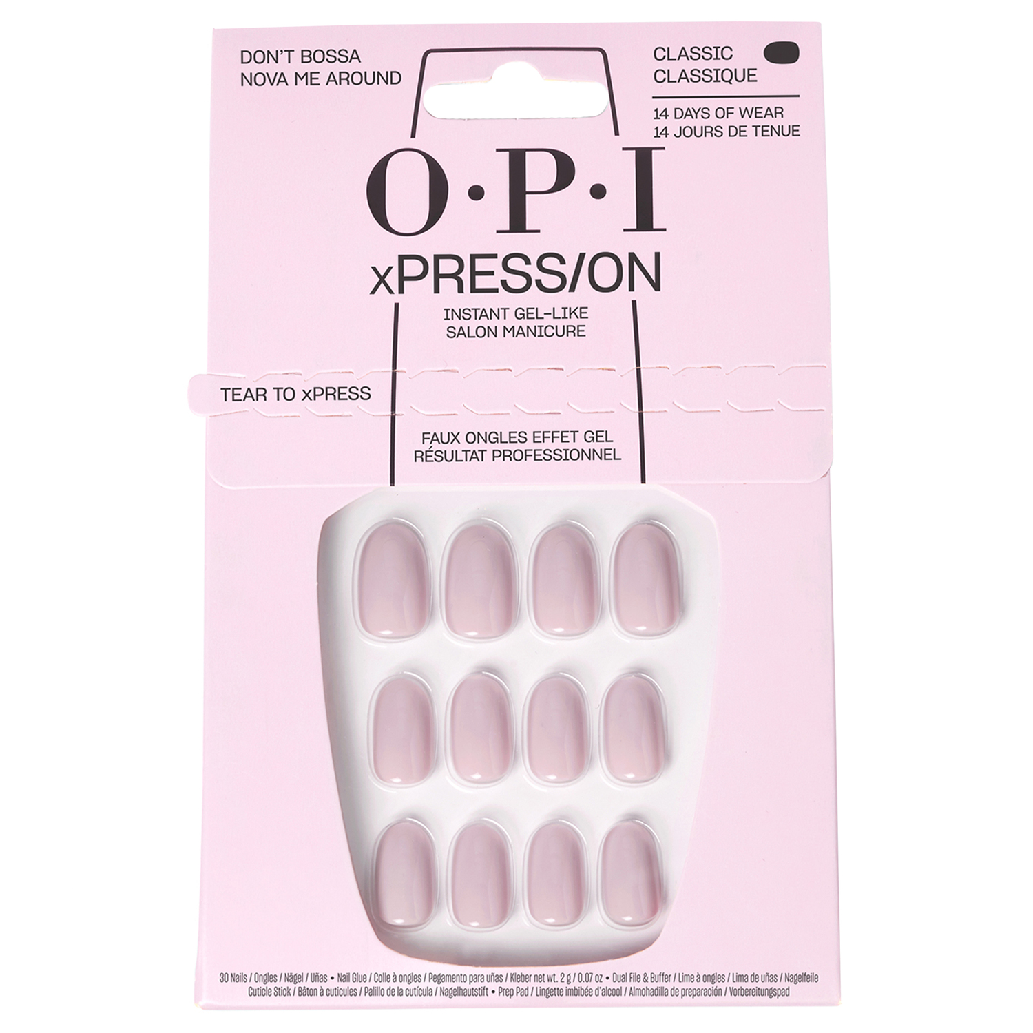 Opi Xpress/On – Don’t Bossa Nova Me Around Press-On Nails 1x