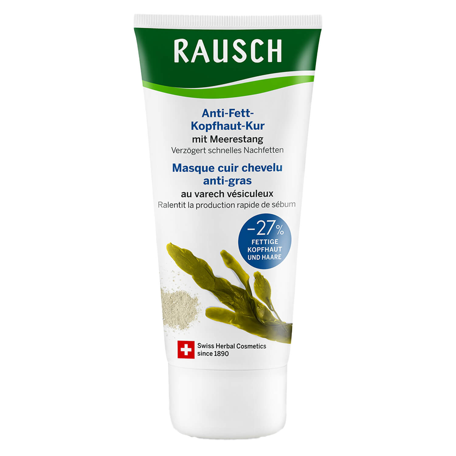 Rausch Meerestang – Anti-Fett-Kopfhaut-Kur 100ml