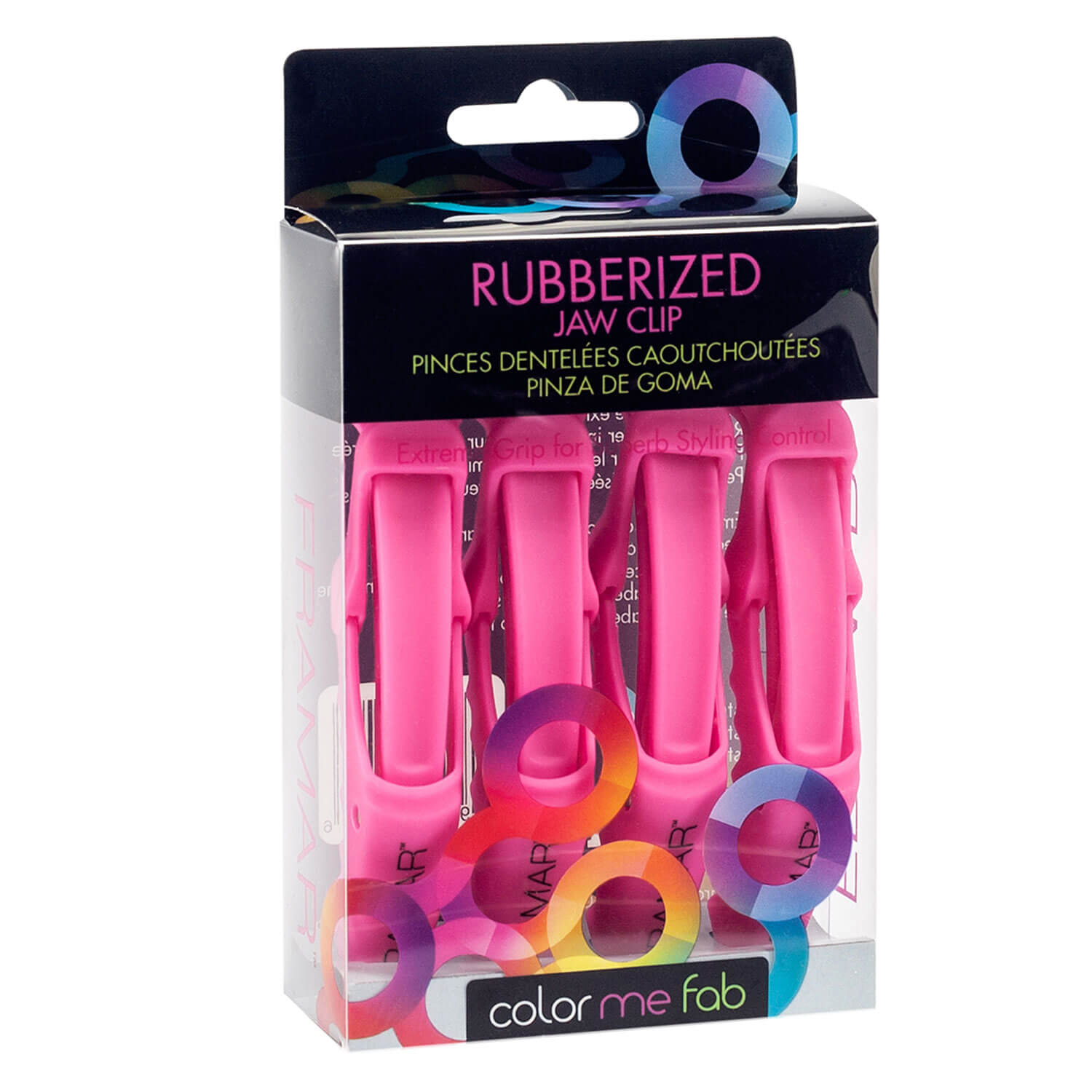 Framar Gator Grips Clips Pink PerfectHair.ch