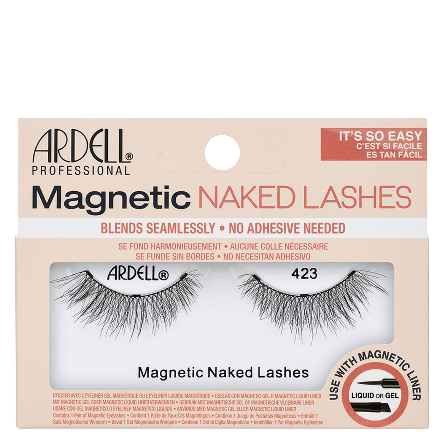 Ardell Magnetic – Lashes Naked Lashes 423 1x