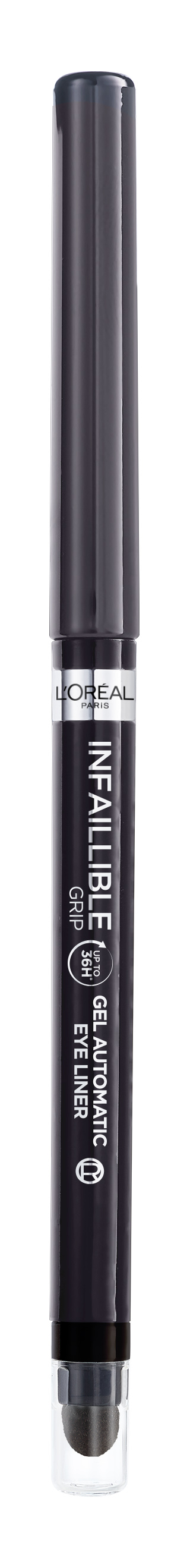 L'oréal Paris L'oreal Cosmetics - Infaillible Grip Gel Automatic Eyeliner 03 Taupe Grey 1x