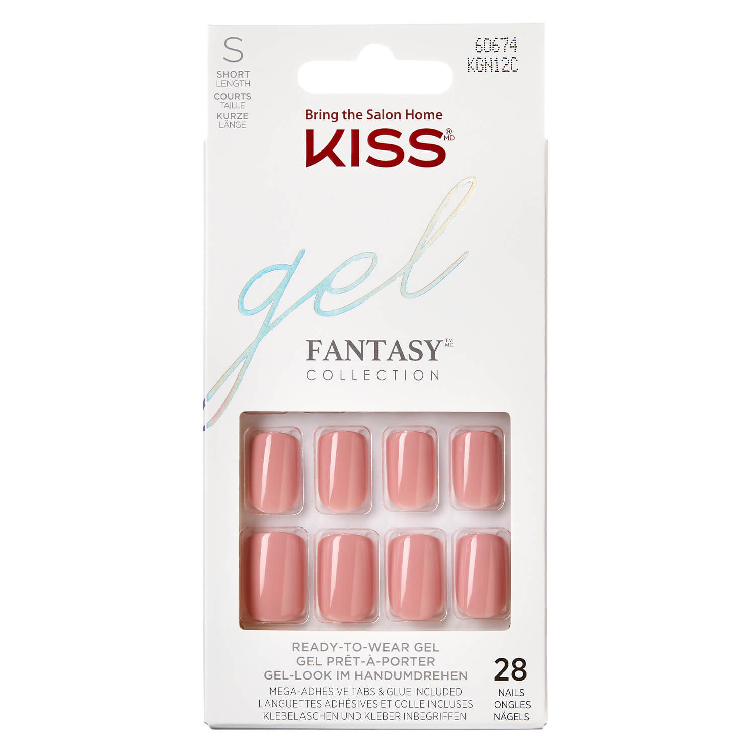 Kiss Nails – Gel Fantasy Nails Ribbons 28x