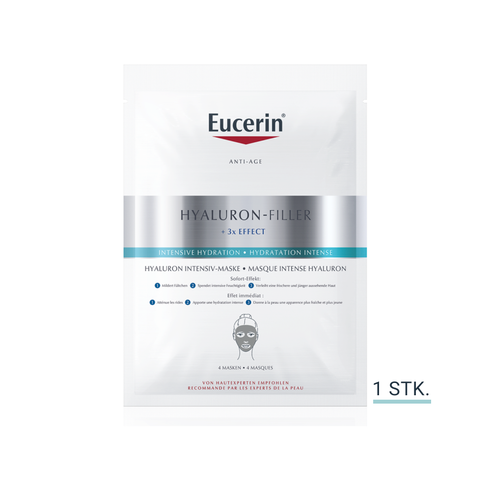 Eucerin – Hyaluron- Filler + 3x Effect Intensiv-Maske 1x