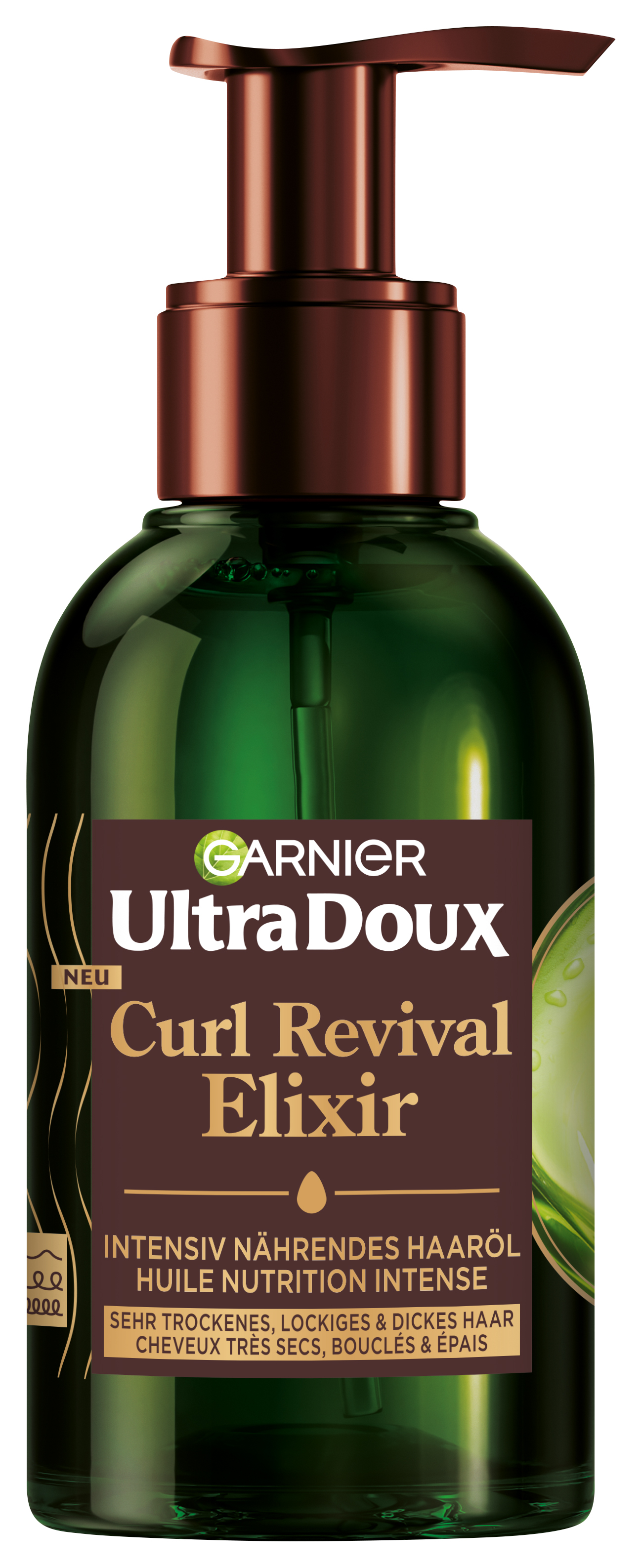 Garnier Ultra Doux Haircare - Curl Revival Elixir Intensiv Nährendes Haaröl 120ml