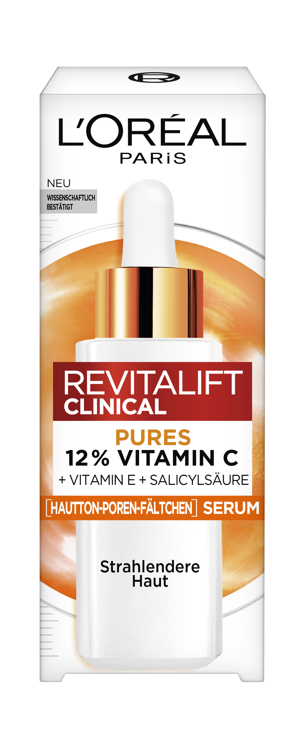 L’oréal Paris L’oreal Skincare – Revitalift Clinical 12% Pures Vitamin C Serum [+ Vitamin E + Salicylsäure] 30ml