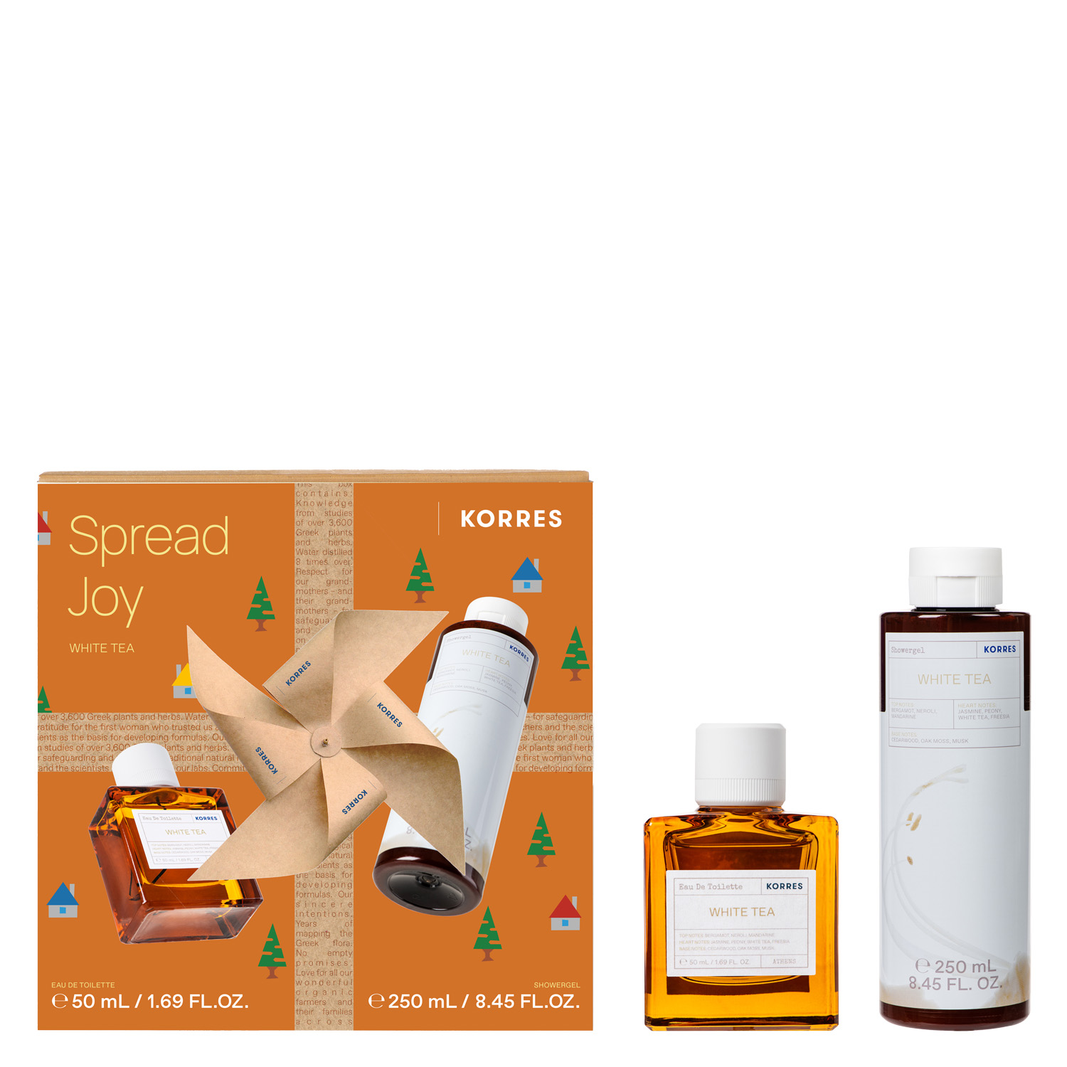 Korres Fragrance - White Tea Eau De Toilette Set For Her