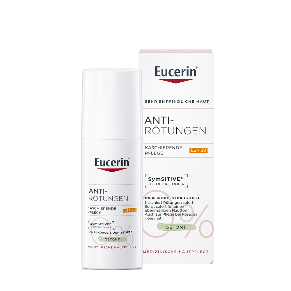 Eucerin - Antirötungen Ausgleichende Tagespflege, Getönt Lsf30 50ml