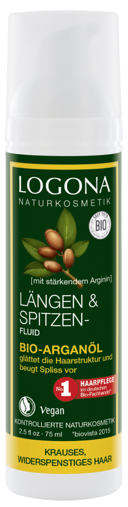 Logona – Leave-In Längen&Spitzen Fluid Arg 75ml