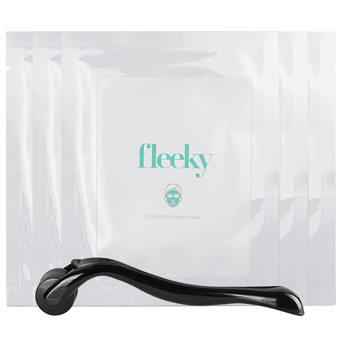 Fleeky Face – Sheet Mask Biobotox+ Roller 5stk