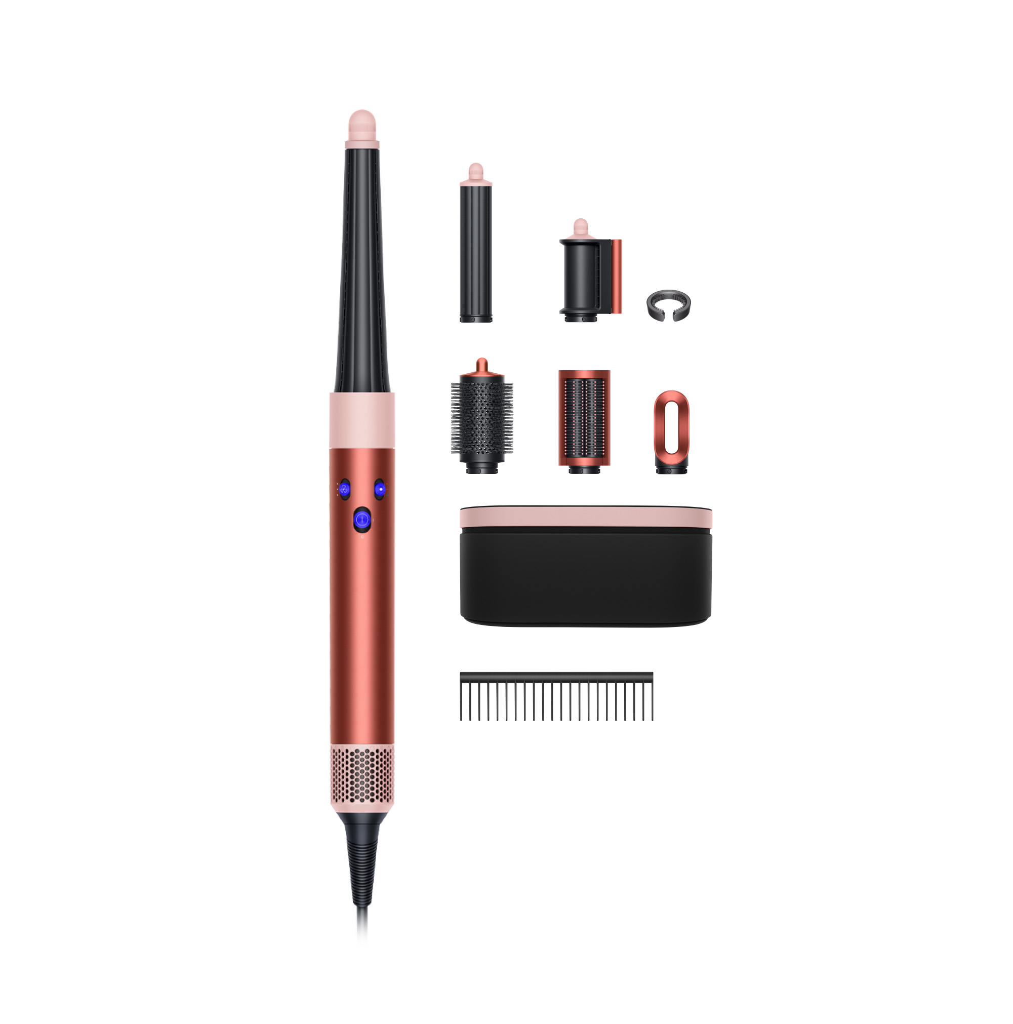 Dyson Airwrap -  I.D. Multi-Haarstyler - Und Trockner - Straight + Wavy Strawberry Bronze & Rosé