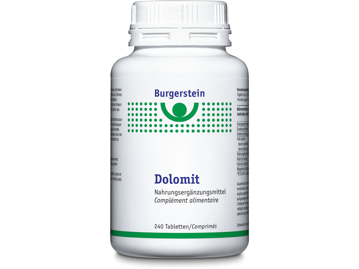 Burgerstein – Dolomit Tabletten 240tabletten
