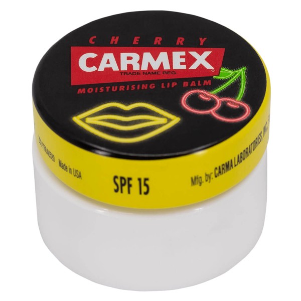 Image of CARMEX - Moisturising Lip Balm Cherry Neon Jar Limited Edition