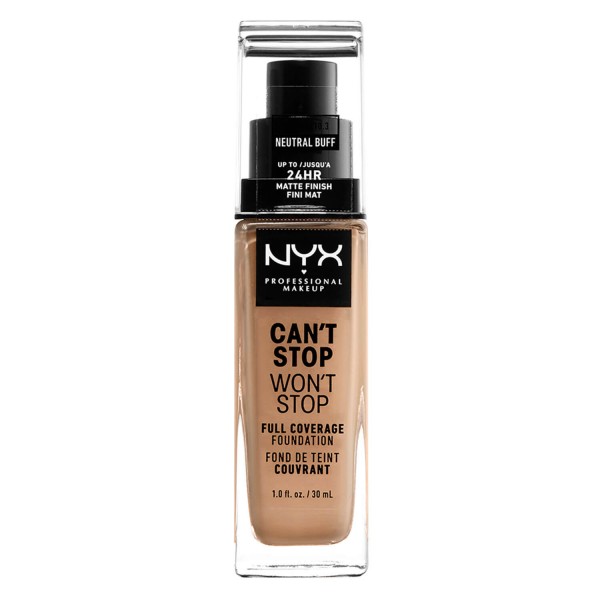 Image of Cant Stop Wont Stop - Full Coverage Foundation Natural Buff