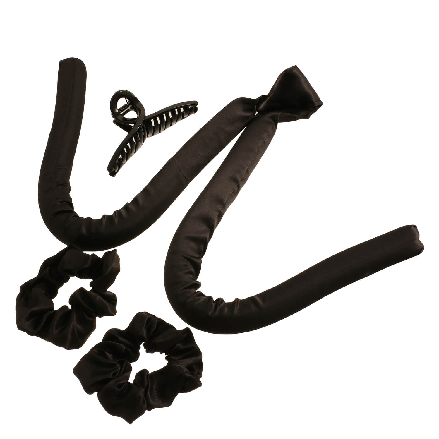 Trisa Hair – Soft Heatless Curling Set Schwarz 1x