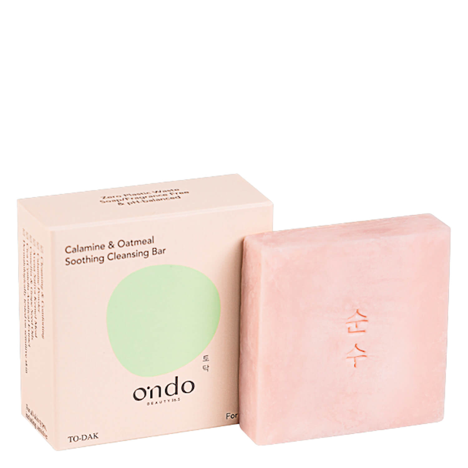 Ondo Beauty 36.5 – Calamine Oatmeal Soothing Face Cleansing Bar 70g