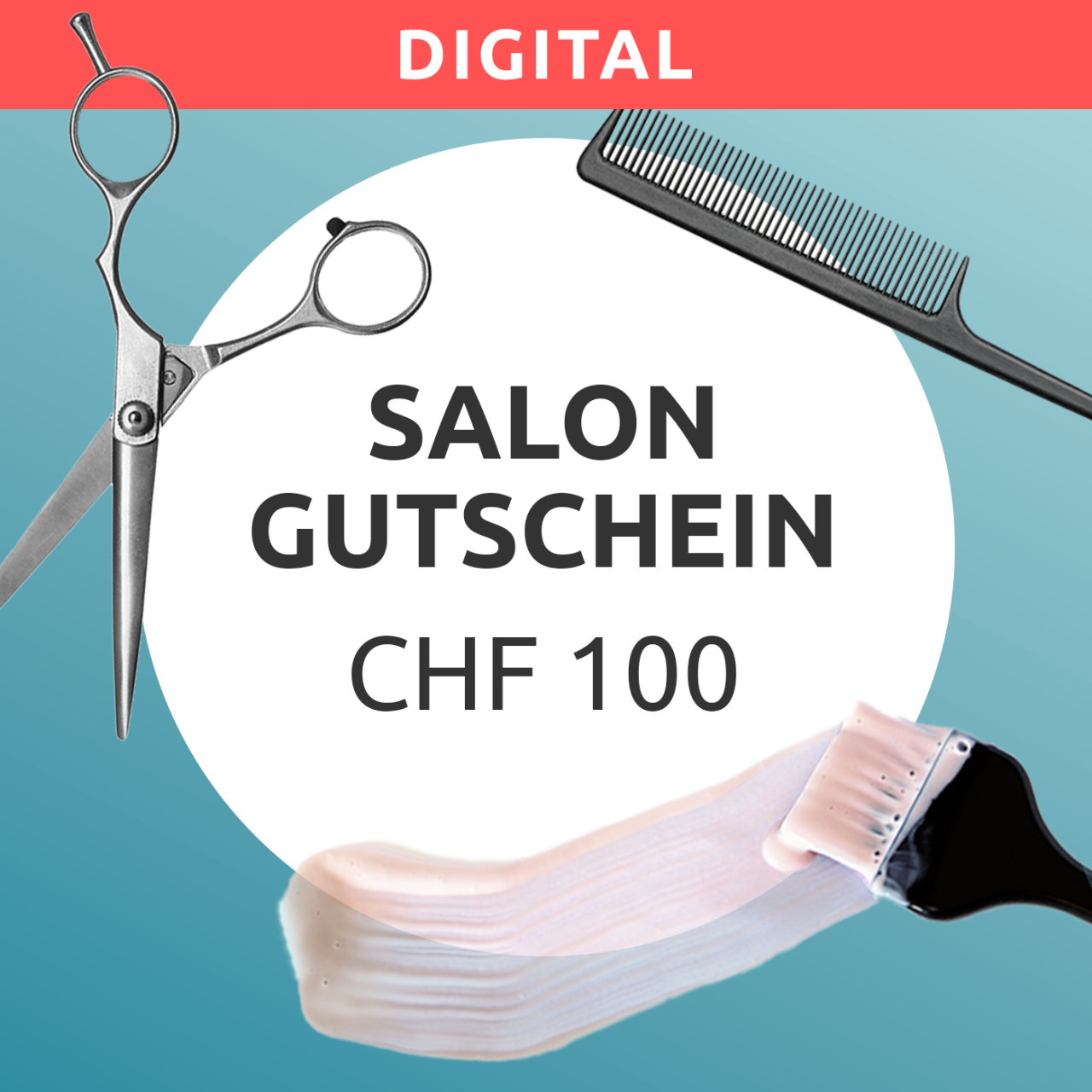 Digitaler Gutschein - Salon CHF 100