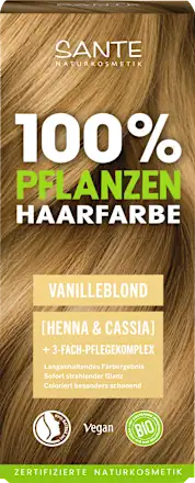 Sante – Pflanzenhaarfarbe 01 Vanillablonde 100g