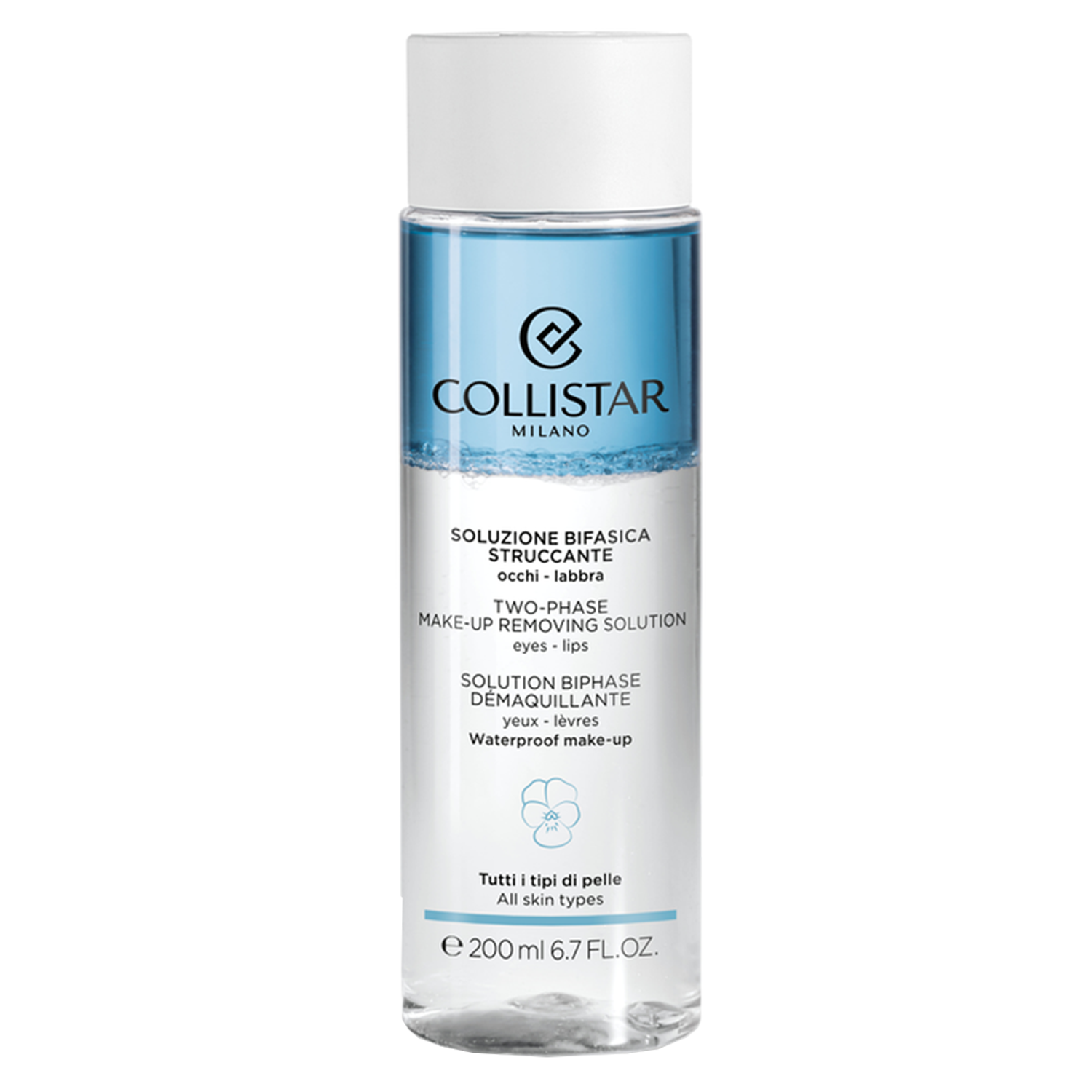 Collistar Cs Skin – Two-Phase Make-Up Removing Solution 200ml