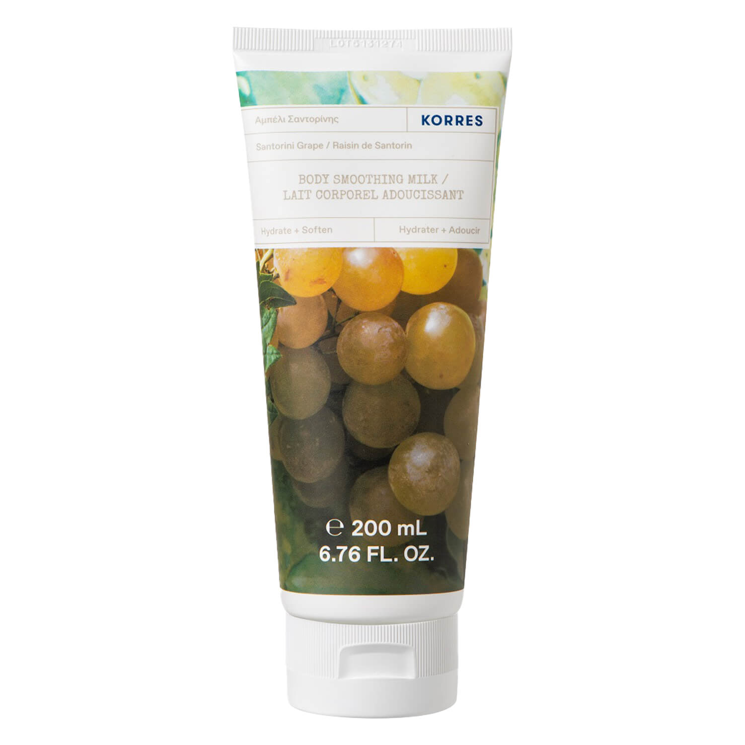Korres Care - Santorini Grape Smoothing Body Milk 200ml