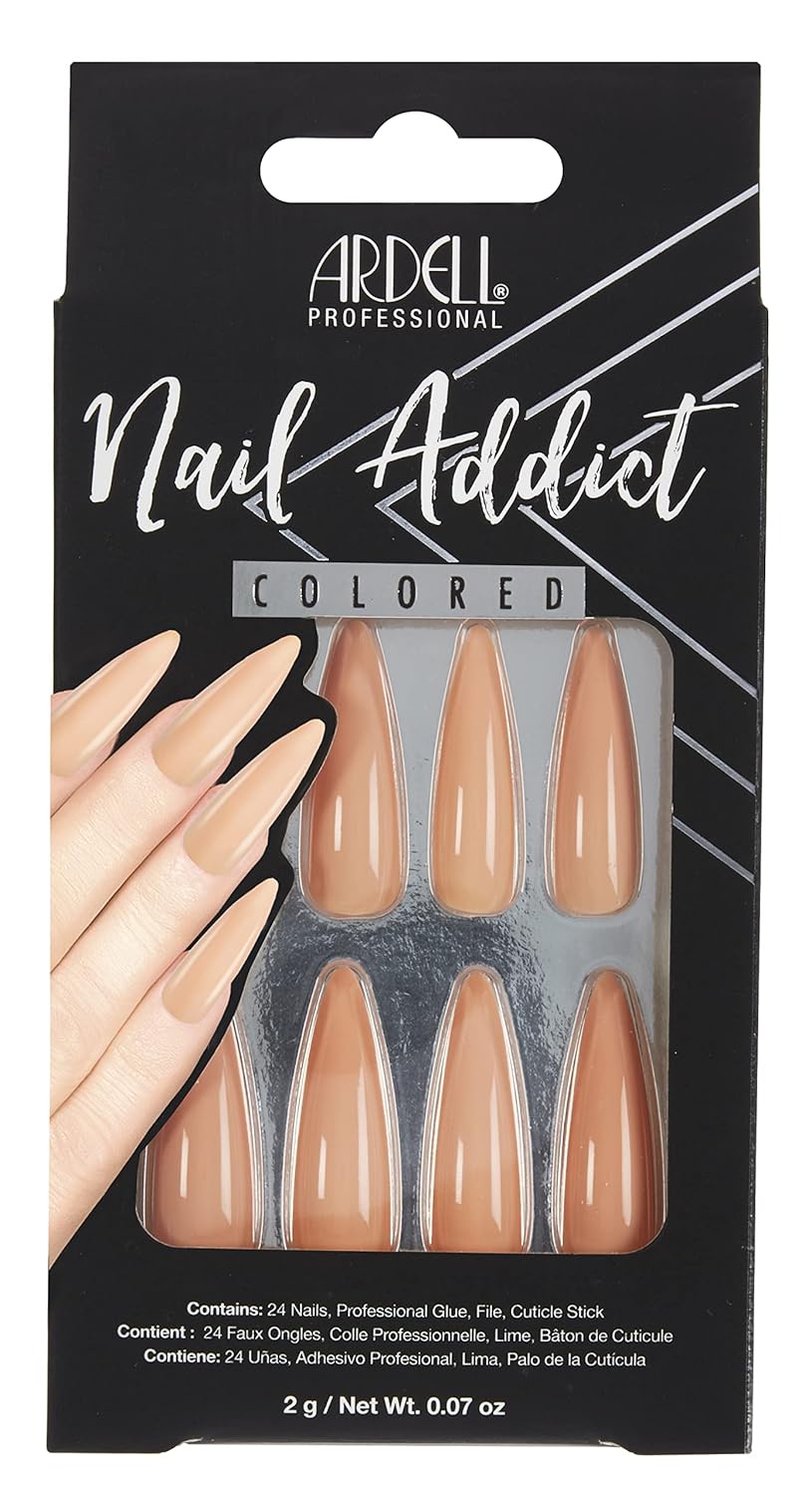 Ardell Nail Addict - Colored Sorbet 24x