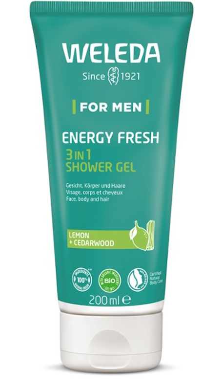 Weleda - For Men Duschgel Energyfresh 3in1 200ml
