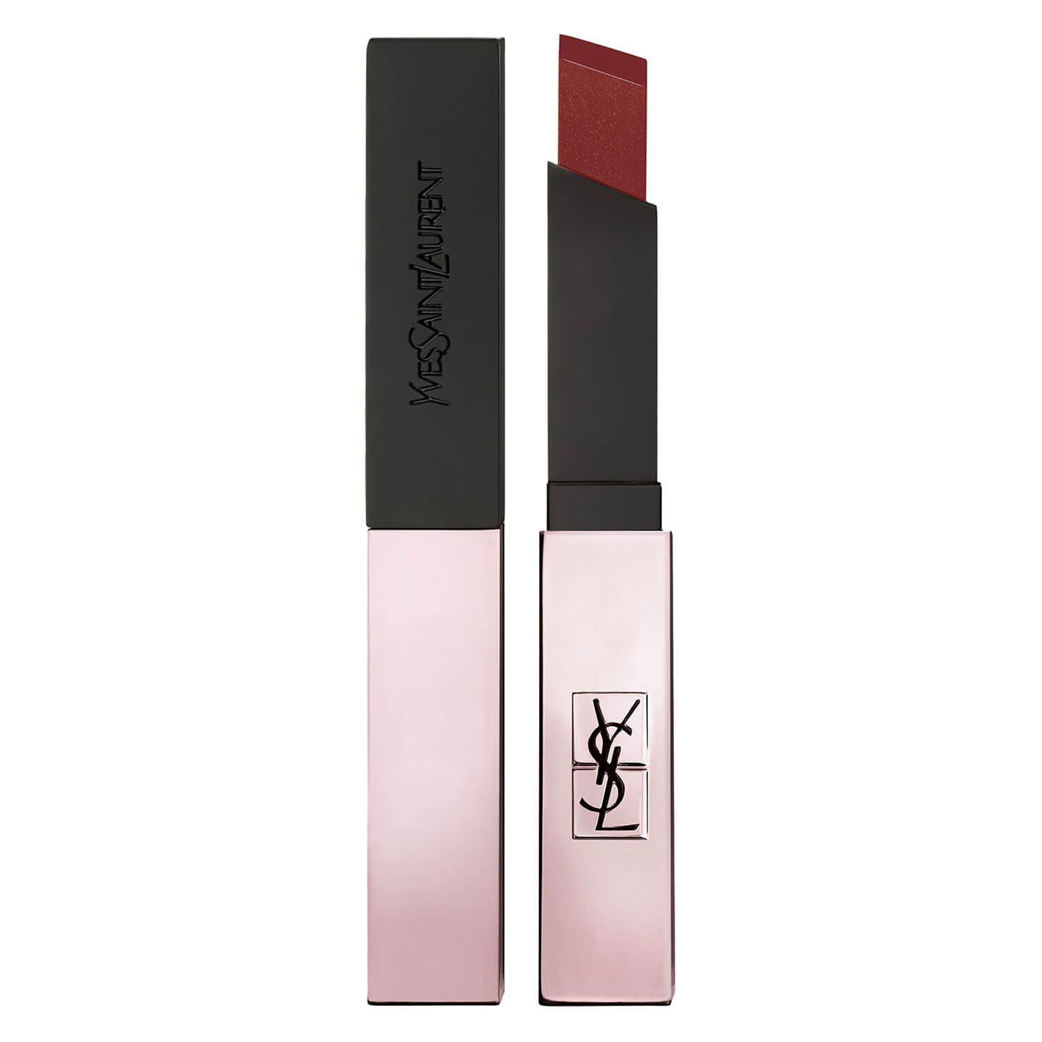 Yves Saint Laurent Rouge Pur Couture The Slim – Glow Matte Private Carmine 204 2.2g