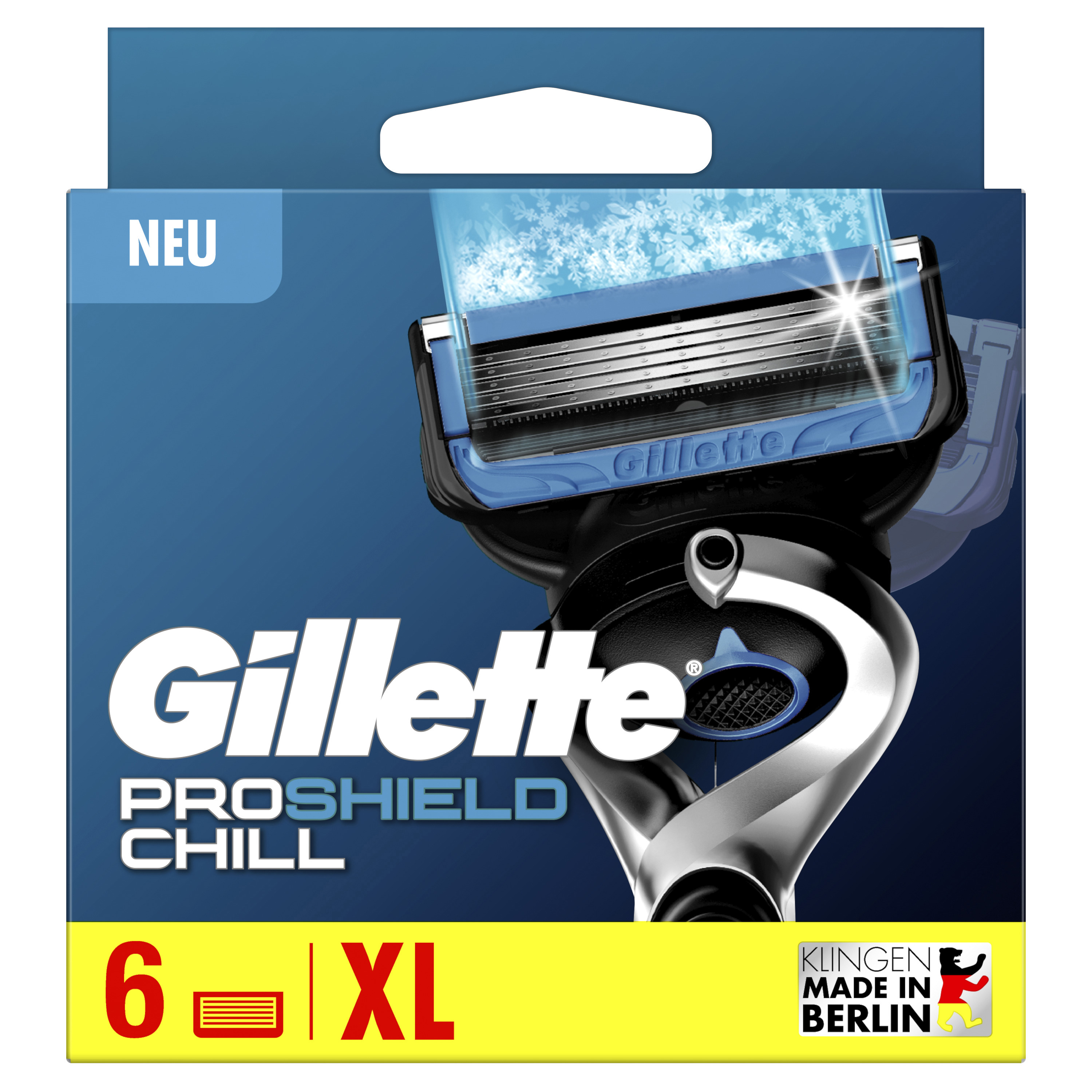Gillette - Proshield Chill Systemklingen 6er 6stk