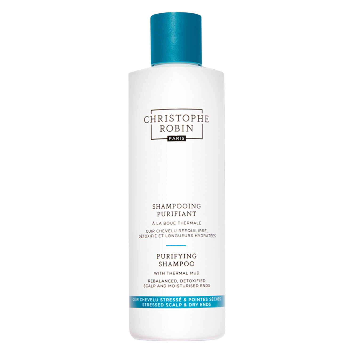 Christophe Robin – Shampooing Purifiant À La Boue Thermale 250ml